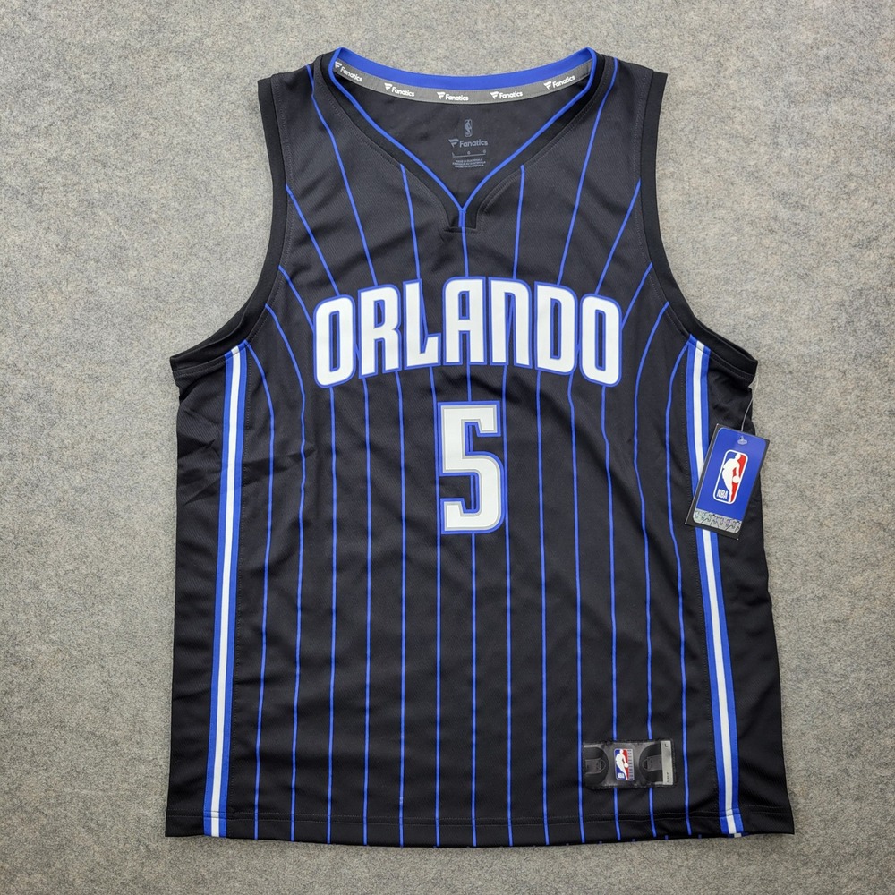 Orlando Magic Jersey Mens Large Paolo Banchero Fanatics NBA Fast Break Pinstripe